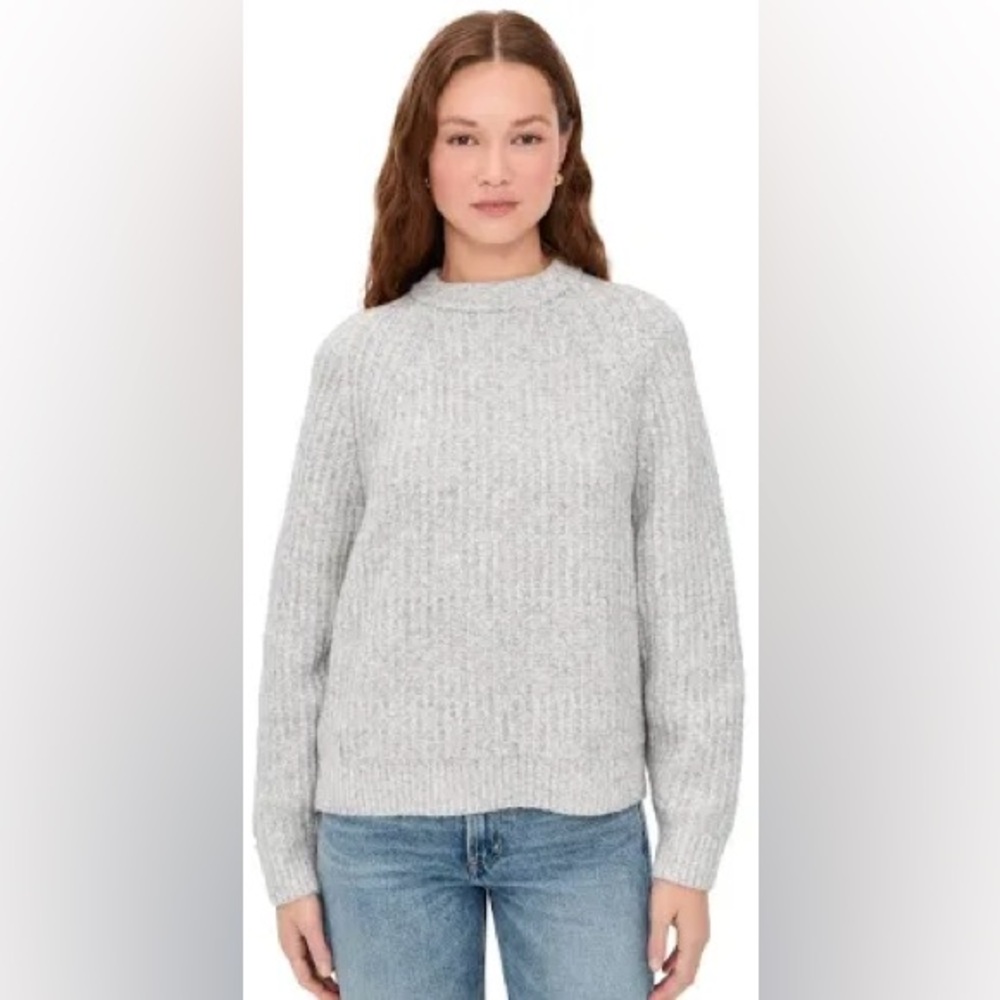 Madewell Heather Gray Women's Cowl Neck Sweater